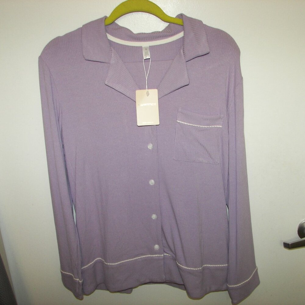 Heartnice women's S (US 4-6) two piece lavender long sleeve pajama set